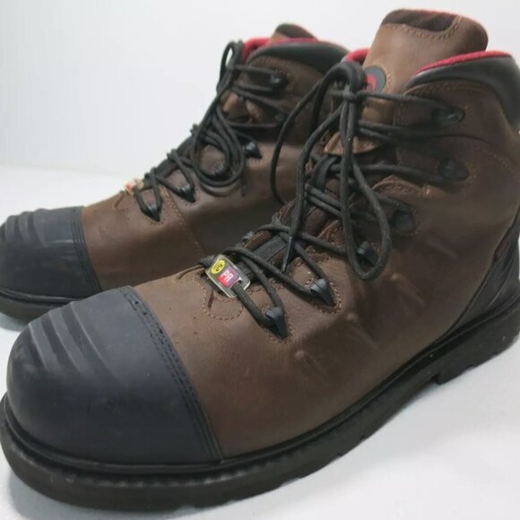 FSI Avenger A7546 Waterproof Leather Rubber Composite Toe Work Boots Footwear 15 - Picture 7 of 7
